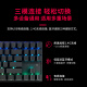 Cherry Cherry Keyboard MX8.2 Clavier sans fil Clavier à trois modes Clavier mécanique Clavier Bluetooth Gamiage Clavier Clavier de bureau 87 Clavier RVB Couleur Lumière Aluminium Clavier Axis noir blanc