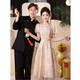 Seidler's new Chinese toast suit Bride 2024 new engagement dress for women in summer can usually wear high-end evening dress pink S (recommended 86-95 Jin [Jin equals 0.5 kg])
