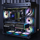 ASUS family barrel i9 14900KF host RTX5080 host ASUS Z890 ROG family barrel Helios game 4K rendering assembly computer game console Prism 4th generation fan*7