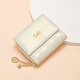 Cnoles Wallet Women 2025 High-End-Sinn für weibliche Münzen Brieftasche Multifunktionskarten-Karten-Tasche Kupplung Tasche Herzfeste Lehrertag Geschenk für Freundin Fantasy Farbe Weiß-Neues praktisches Geburtstagsgeschenk für Frau