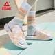 Peak style extreme slippers for women's summer new basketball sports sandals non-slip and wear-resistant beach shoes for women at home pink and pink E12138L 39