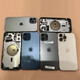 A适用苹果12iphone12promax后盖总成拆机中框原装边框12mini 12promax黑色原拆95新