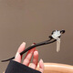 Bo Na Ling lotus wood hairpin for women, ancient style, Chinese style, tassel hairpin, hairpin, Hanfu headdress, birthday gift, lotus hairpin, boutique gift box, one