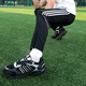 阿迪达斯（adidas）裤子男裤 夏季新款梭织快干运动裤透气休闲黑色束脚裤长裤 IB5012 M