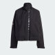 Adidas Clover Jacket Women's 2025 Summer New Fitness Sportswear Windproof Casual Standing Collar Jacket IB7374 IB7374 Black S