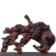 
SLPC fish tank landscaping decoration sunken wood natural dead wood tree root ornament turtle avoids purple teak stump grass tank South American tank Deep khaki color 1047