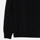 King Deer [Bienestar rosa de mascota] Sweater de cachemir Cashmere Cuello redondeo de cuello redondo suéter sólido de color sólido Commuting Commuting Xuanshi Hei M 170/88a