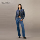 Calvin Kleinjeans [Replica 90 Series] Four Seasons Women's C-Cotton Retro Classic Straight Jeans 40WL795 E5D-Denim Blue 30