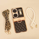 Speed ​​summer hinge full-inclusive high-end suitable for Huawei Pocket2 mobile phone case small fragrance style crossbody folding anti-fall pockets women's ring buckle p50pocket new orange premium [orange] hinge full-inclusive leather case + crossbody chain + bead chain Huawei Pocket 2