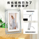 FAN HOME Acrylic electronic photo frame photo album digital digital high-definition display photo photo video player smart table setting unplugged automatic recycling gift frame 57 inches 5 inches - 1200mh battery 4GB memory (gravity induction automatic rotation)