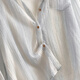 Cypress Camisa de manga larga 2025 Spring and Summer Nuevo fomento de la solapa soltera
