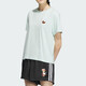 Adidas T-shirt à manches courtes pour femmes Nouvelles vêtements de sport classiques simples confortables en vrac soufflé cou rond rond half ip3879 2xl