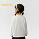 Balabala children's clothing, children's long-sleeved T-shirt, boys and girls 2025 new spring top T209125100205