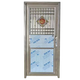 奇立彩【加厚款】不锈钢门304平框门进户大门出租房门杂物间门工程门 加厚304材质(内右开左锁) 890x2000mm