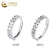 CHINA GOLD 925 silver lucky copper coin ring Qianduoduo transfer money string Valentine's Day birthday gift for girlfriend and wife Retro-coin ring s925 silver heart-beating limited gift box