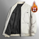 Delhui Cotton Coat Men's Winter Cotton Coat Collier de baseball masculin d'âge moyen d'âge moyen et de pain de pain à coups de pain et de couple de couple à vent et de couple lâche des jeunes.