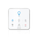 OPP -Badezimmerheizung Touch Water of Touch Panel Wireless Switch 52206024A6A86626360268 Weiß 6626abc