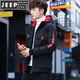 JEEP SPIRIT羽绒服男2025新款冬季外套男生潮流ins百搭冬装加厚中长男装 719黑色 M