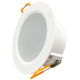 LES LIGHING NVC LES LIGHTING LANTERIE DE PLAFICATION DE 2,5 pouces 7.5 LAMPRE ULTRA-THIN TOLE NLED92025N / 9203N / 9204/92059206 9205 / 12W LUMIÈRE BLANC POSITIVE 5700K 12,5 cm