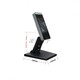 Chuangliheng Central Control XFace600 Face Machine Desktop Support Hikvision 671 Anwesenheit Maschine Ständer Front Ständer Desktop Basis XFace600 Desktop Support Schwarz