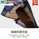 卡帝乐鳄鱼（CARTELO）男士皮鞋2025春秋真皮高帮拉链款马丁靴厚底圆头商务工装靴男靴子 黑色 41