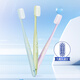 Frog Cepillo de dientes para adultos Fine Soft Gum Protection Family Family Soft Bristle 2 (Embalaje independiente)