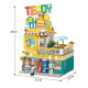 Inbrixx Tidy Bear Kaffeehaus Convenience Street Street View Model Bauschalt Spielzeug Geschenk Echt Autorisierung Tedidy Bear Kaffeehaus [1381 Partikel]