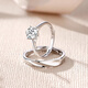 MZMZ platinum ring PT950 couple's ring platinum pair. Looking for wedding diamond ring for Valentine's Day and birthday gift for girlfriend. Light luxury model-couple ring.