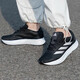 
Adidas men's shoes 2025 autumn new low-top trendy cushioning sneakers lightweight casual breathable running shoes ID9849/black and white/LIGHTMOTION technology 41