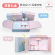 YEEHOO Newborn Gift Box Baby Clothes Set Four Seasons Baby Gift Full Moon Clothes 8-piece Set Pink Blue 66CM