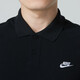 
Nike (NIKE) men's summer new running training sportswear casual T-shirt breathable lapel half-sleeved loose short-sleeved polo shirt FN3895-010/black S