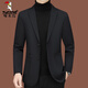 Woodpecker (TUCANO) casual suit men 2024 new men's business suit middle-aged single spring and autumn coat slim dad top men gray ZJ9889 180/XL
