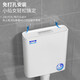 Jiumuwang toilet flush tank household bathroom squat toilet squat pit thickened toilet wall-mounted energy-saving high-impact pumping tank large-tube impact model + installation package no need to punch holes
