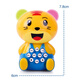 Nettes Zuhause Neue Mini Kaninchen Baby Baby Spielzeug Early Education Story Maschine Einjährige Aufklärungsjunge und Mädchen Geburtstag Geschenk Sky Blau Kaninchen + Lanyard + Batterie