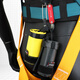 Cubierta de cuerda resistente al desgaste de doble cuerda Golm GM9226 Al aire libre, al aire libre, trabajo de protección de la cuerda de trabajo aéreo Equipo de cuerda simple amarillo-50 cm