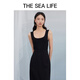 
THE SEA LIFE Ou Hai Yisheng suspender vest for women in autumn slim multi-color small suspender 15736 gray khaki M