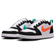 Nike NIKE women's casual shoes COURT BOROUGH LOW low top sneakers FD9918-181 black/white 39