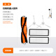 Jingxi is suitable for Xiaomi Mijia sweeper generation 1S accessories, all-purpose 2 side brushes, filter, dust box, dust bag, mop cleaning liquid, non-mopping model, side brushes, 2 filters, 2 main brushes, 1+ tools