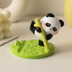 
Qile birthday gift women's desktop ornaments panda mobile phone holder for teachers' day souvenirs small gifts work station decoration panda mobile phone holder (hold bamboo)