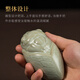 Zhou Zetang's blockbuster Ru Kiln tea set accessories Jingdezhen Ruci tea pet cicada ornaments ceramics blockbuster