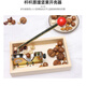 Tanbeiman Nut Shelling Artifact Hawaiian Nut Opener Multifunctional Walnut Clamp Hazelnut Pecan Desert Tea Fruit Shell Breaking Tool Upgraded/Adjustable Size Nut Shelling Stainless Iron Effortless Fruit Opening/Not Easy to Break Meat