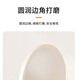 小匠材旋转穿衣镜家用全身镜落地镜卧室衣帽架镜子试衣镜暖白色30*165