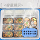 Ice trip stall insulated box refrigerated commercial large-capacity insulated take-out box food delivery box fresh box sea fishing box 65L blue high-end (6-sided PU)