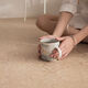 Thickened self-adhesive flooring cement floor leather direct flooring waterproof floor tiles sticker household wear-resistant floor mat 6627 stone pattern wear-resistant 60*60/piece