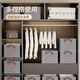 Jiu Wenbao home storage box wardrobe layered artifact clothes and pants storage box fabric cationic storage basket starry sky gray large size can hold 10 pairs of jeans No Specifications