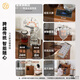 MIVM Neues chinesisches High-End-Massivholz-Tee-Barmaschine Haushaltskabinett Integrierter Schrank Wohnzimmer High-End-Ess-Seitenschrank Vollautomatisch intelligentes Wasserspender CZZ9905/Desinfektion Modell-rotes braun-solides Holz zwei-türtiger Modell-Voice-Binghitzer