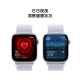 Apple/苹果 Watch Series 10 智能手表GPS款42毫米银色铝金属表壳青云色回环式运动表带MX1L3CH/B