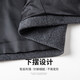 SHANSHAN Shanshan Wool Suit Jacket Men's Autumn and Winter New Thickened Men's Jacket Business Commuting Work Formal Dress Black 4XL /195 Recommended 180-195 Jin Jin equals 0.5 kg