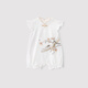 Bali pig baby jumpsuit for summer thin new Chinese style Chinese style Hanfu little flying sleeves sleeveless outing clothes Magpie sings branches 90cm