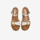 Tata French Wedge Sandals Frauenschuhe Urlaubsstil Riemen Sandalen 2025 Sommer neu 7mya1bl5 Beige 39